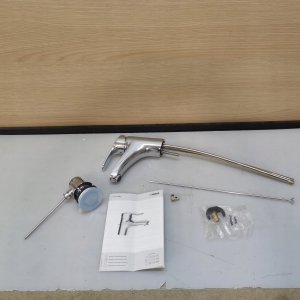 Hansa 1092183 washbasin faucet Hansamix, chrome 5