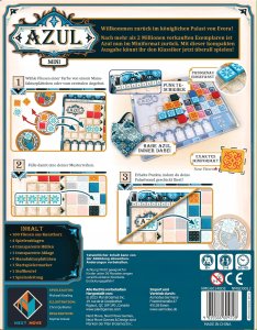 Asmodee Next Move Games Azul Mini Family Game Board Game 2-4 Players Ages 8+ 30-45 Minutes 3