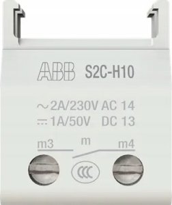 Abb Stotz-Kontakt S2C-H10 Integrated auxiliary switch 1 NO contact S2C-H10 1