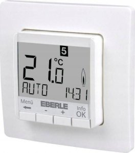 Eberle flush-mounted clock thermostat FIT 3 R / white 1