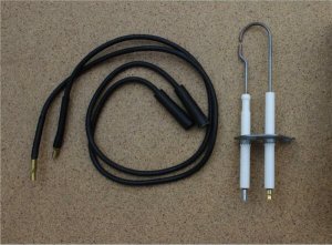 Vaillant 090693 double ignition electrode 09-0693 VK.S 11-47/4+6 E, VKU 11-21/3-1 E 1