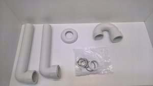 Syfon Geberit space-saving siphon 11/2" x 40 mm 151.107.11.1 3