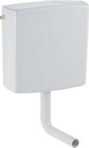 Geberit cistern AP140, 140000111, top-mounted cistern with start-stop function, can be connected on 3 sides, condensation insulated 1