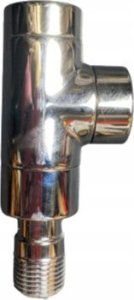Oventrop HK screw connection Combi E straight, DN 15, 1/2", PN 10 chrome-plated 1