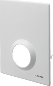 Oventrop cover plate for Unibox RTL, T, Vario and plus installation depth 57 mm, white 1