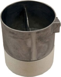 Combustion chamber pot with insulation, Wolf GB 2600092 1