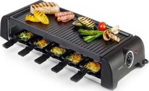 Korona 45060 Raclette for 10 people XXL Raclette with 10 pans & spatulas With non-stick coating 1