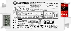 LED DRIVER DALI PERF G2-26/220-240/700 LEDVANCE LED DRIVER DALI PERF 1