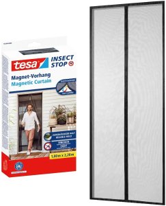 Tesa Tesa fly screen magnetic curtain 1.0x2.20m anthracite 55394 3
