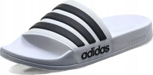 adidas Men's Adilette Shower Slippers, Ftwwht/Cblack/Ftwwht, 42 EU 1