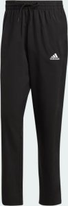 adidas Men's Aeroready Essentials Stanford Open Hem Embroidered Small Logo Pants, Black, XL 1