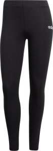 adidas Women's Essentials LINEAR Cotton Leggings, Black/White, XS 3