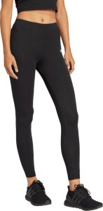 adidas Women's Essentials LINEAR Cotton Leggings, Black/White, XS 4