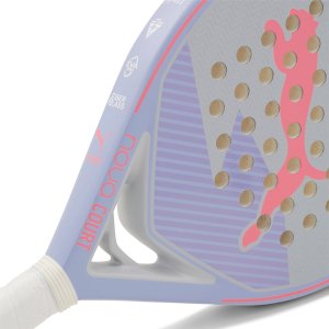 PUMA NOVA PADEL COURT Wmn gray purple OSFA 1