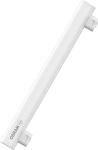LEDVANCE OSRAM LEDinestra rod-shaped LED lamp made of frosted plastic, S14s socket, dimmable, warm white light with 2700 1