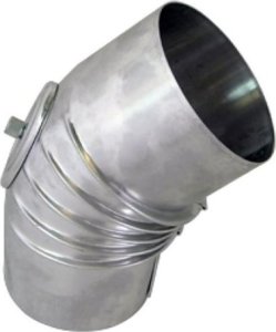 Bertrams bow ALU with control lock 45 degrees d = 130mm 1