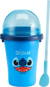 ChillFactor 08258 Disney Reusable Squeeze Cup Slushy Maker with Stitch Character Design, 1