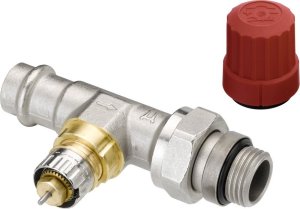Danfoss valve housing RA-N 15 Pressfit R 1/2, DG, matt nickel-plated 1