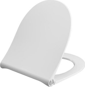 Pressalit white Sway D toilet seat 1