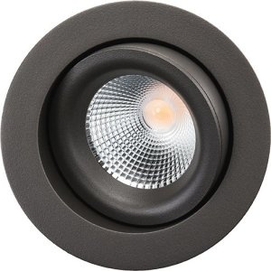 SG Leucht. LED downlight 3000K, graphite 902528 1
