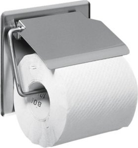 KWC Franke 2000057045 toilet paper holder with lid BS677 145 x 130 x 25 mm 1