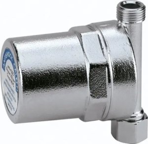 Caleffi water hammer absorber brass, chrome-plated 3/4" IT x 3/4" AG 525150 1
