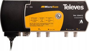 Televes BK amplifier 30/35dB with RK (5-65MHz) 28d KVE3035RK65 1