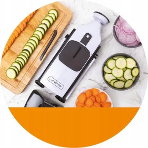 MEDIASHOP Livington TurboCut universal slicer - vegetable cutter with 3 blade settings for 6