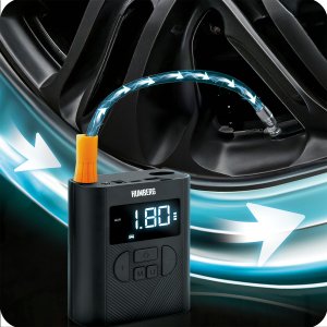 Kompresor samochodowy Humberg Bezprzewodowy kompresor elektryczny HM-252 10