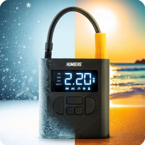 Kompresor samochodowy Humberg Bezprzewodowy kompresor elektryczny HM-252 13