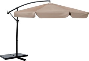 Plonos Parasol ogrodowy składany 6 segmentowy 350 cm z pokrowcem PL-880 2