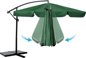 Plonos Parasol ogrodowy składany 6 segmentowy 350 cm z pokrowcem PL-880 6