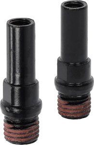 Piwoty do hamulców V-brake, wkręcane CrMo M10 czarny, 2 szt. 1