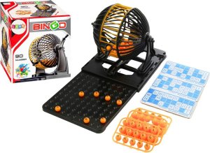 Gra Towarzyska Rodzinna Bingo Lotto Maszyna Losująca EDUKAMP 1