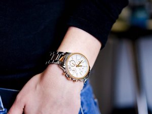 Zegarek Damski Armani Exchange Banks Chronograph AX4331 + BOX 3