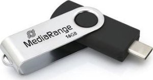 MEMORY DRIVE FLASH USB-C 16GB/MR1951 MEDIARANGE 1