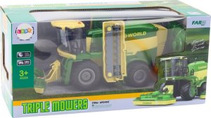 Kombajn Z Kosiarkami Do Trawy Efekt Pary Zdalnie Sterowany RC 2.4G LEAN Toys 3