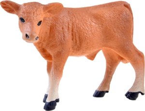 SERIA ZWIERZĘTA FARMA Figurka osioł cielak krowa KOLEKCJA ZA3388 EDUKAMP 2