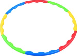 Jokomisiada Hula hop składane kolorowe koło do kręcenia SP0692 2