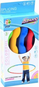 Jokomisiada Hula hop składane kolorowe koło do kręcenia SP0692 7