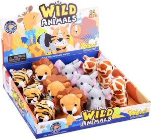 Jokomisiada Maskotka Safari Słoń Lew Tygrys Żyrafa pluszak zabawka ZA4415 7