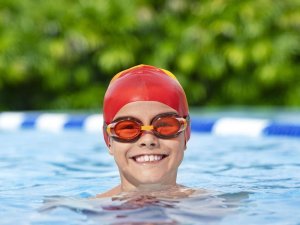 Bestway Silikonowy czepek kąpielowy basenowy dla dzieci KOLOROWY 3+ 26049 7