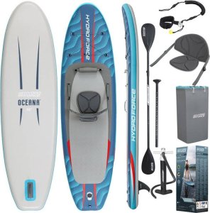 Bestway Zestaw Deska SUP z oparciem Hydro-Force 2w1 305cmx84cmx15cm 6532B EDUKAMP 1