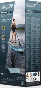 Bestway Zestaw Deska SUP z oparciem Hydro-Force 2w1 305cmx84cmx15cm 6532B 16