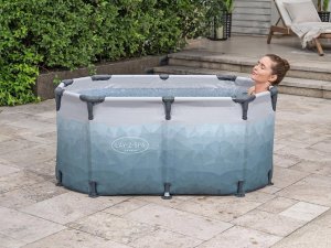 Bestway Zestaw Zbiornik do MORSOWANIA Glacial Dip + pompa 150x90cm 6002N 12