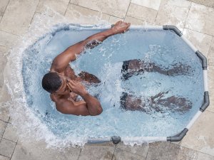 Bestway Zestaw Zbiornik do MORSOWANIA Glacial Dip + pompa 150x90cm 6002N 13