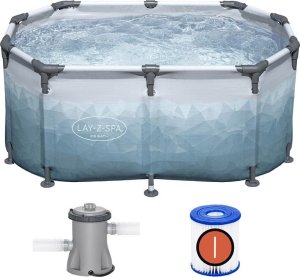 Bestway Zestaw Zbiornik do MORSOWANIA Glacial Dip + pompa 150x90cm 6002N 5