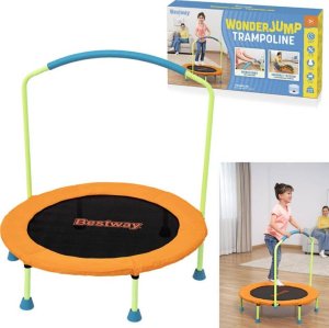 Bestway Trampolina Wonderjump z uchwytem wewnątrz/zewnątrz 91x 96cm 59100 EDUKAMP 1