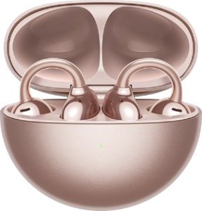 Huawei FreeClip Zestaw słuchawkowy True Wireless Stereo (TWS) Nauszny Połączenia/muzyka USB Type-C Bluetooth Złoto różowe 1