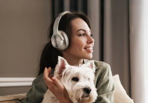 Słuchawki Bezprzewodowe OneOdio A10 ANC Bluetooth 45h Białe 2